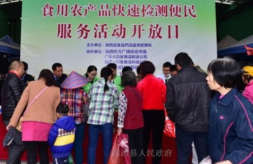 守護“菜籃子”安全 陽西縣食藥監局聯合東方財富市場開展食用農產品快檢開放日活動